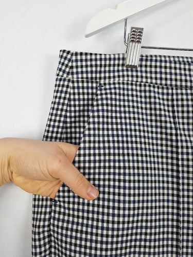 Sportscraft Check Pin tucked Essential Office Pants Size 18 by SwapUp-Online Second Hand Store-Online Thrift Store