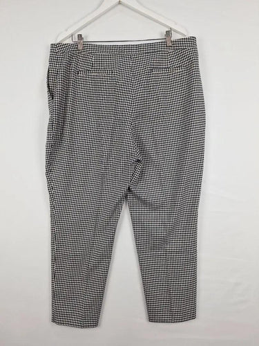 Sportscraft Check Pin tucked Essential Office Pants Size 18 by SwapUp-Online Second Hand Store-Online Thrift Store