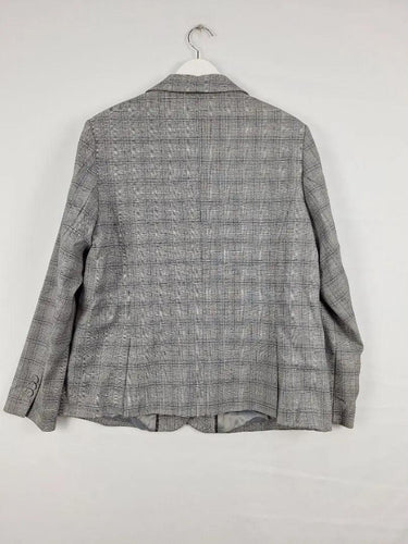 Sportscraft Checked Single Breasted Work Blazer Size 18 by SwapUp-Online Second Hand Store-Online Thrift Store