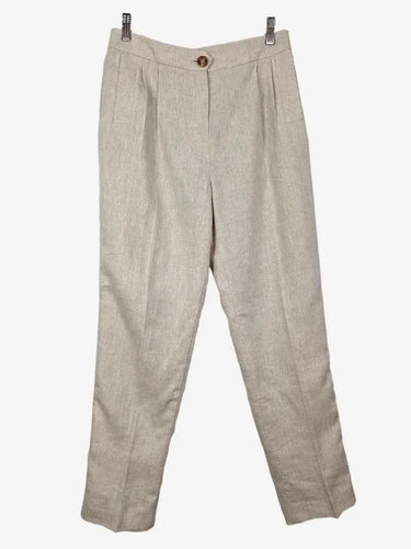 Sportscraft Classic Linen Tapered Pants Size 8 by SwapUp-Online Second Hand Store-Online Thrift Store