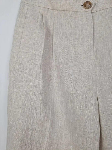 Sportscraft Classic Linen Tapered Pants Size 8 by SwapUp-Online Second Hand Store-Online Thrift Store