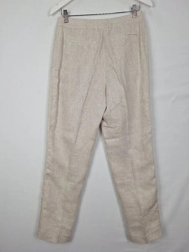 Sportscraft Classic Linen Tapered Pants Size 8 by SwapUp-Online Second Hand Store-Online Thrift Store
