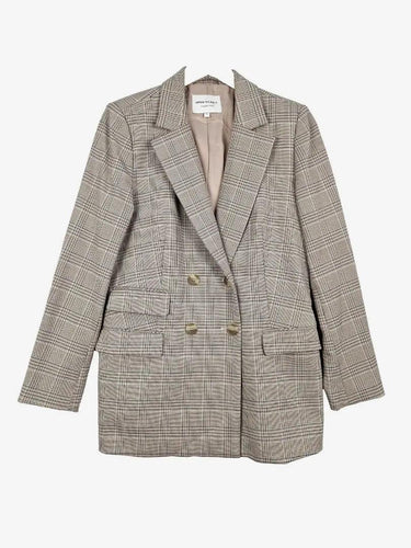 Sportscraft Classic Prep Checkered Plaid Blazer Size 12 by SwapUp-Online Second Hand Store-Online Thrift Store