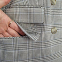 Sportscraft Classic Prep Checkered Plaid Blazer Size 12 by SwapUp-Online Second Hand Store-Online Thrift Store