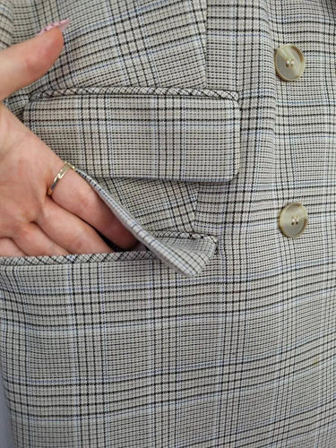 Sportscraft Classic Prep Checkered Plaid Blazer Size 12 by SwapUp-Online Second Hand Store-Online Thrift Store