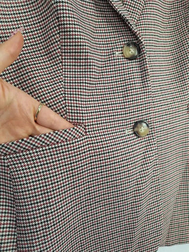 Sportscraft Dual Color Hounds tooth Blazer Size 12 by SwapUp-Online Second Hand Store-Online Thrift Store