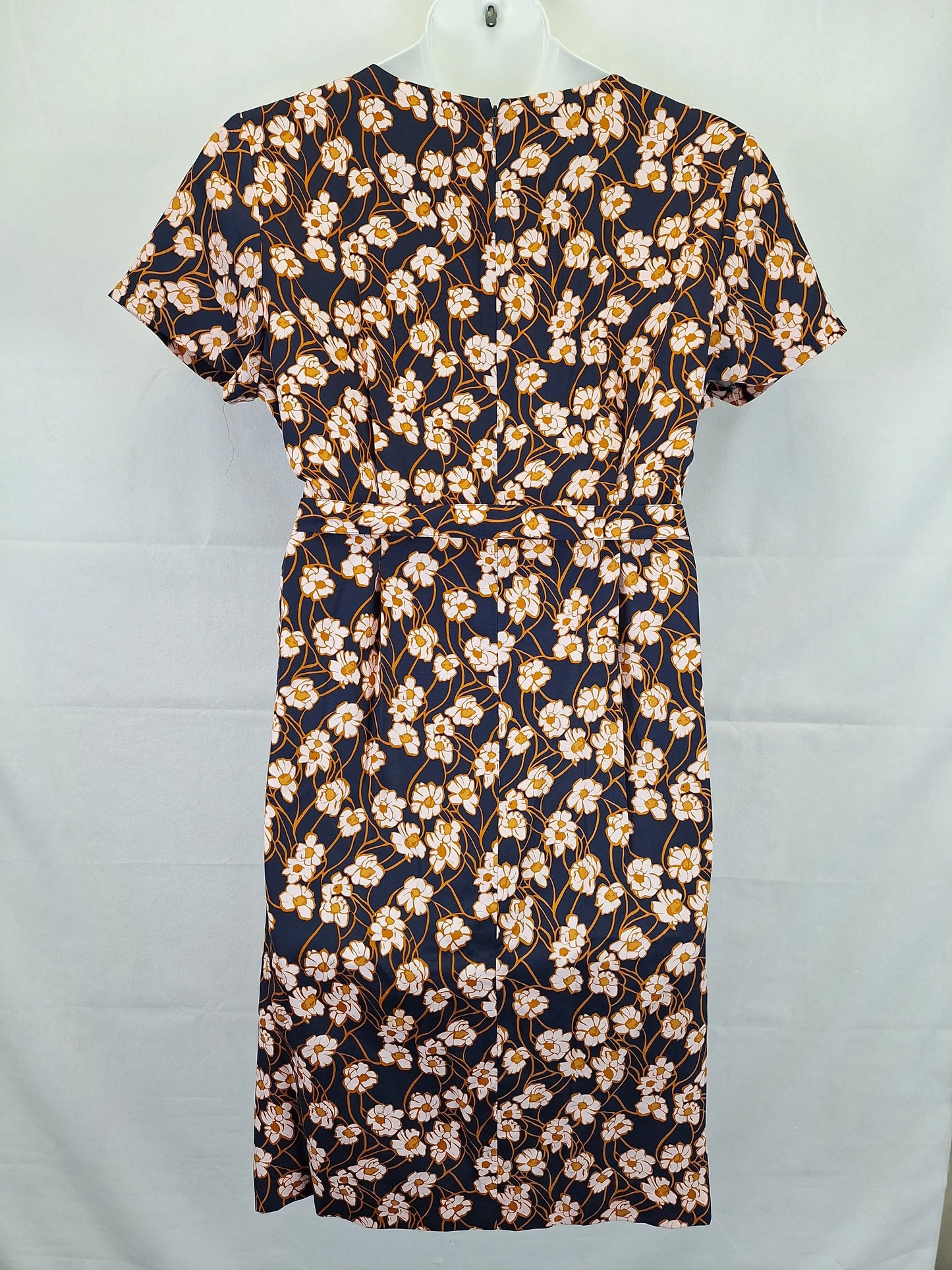 Sportscraft Floral Belted Shift Midi Dress Size 16 by SwapUp-Online Second Hand Store-Online Thrift Store
