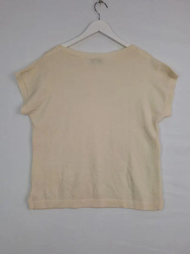 Sportscraft Ivory Wool Blend Everyday Staple Top Size XXL by SwapUp-Online Second Hand Store-Online Thrift Store