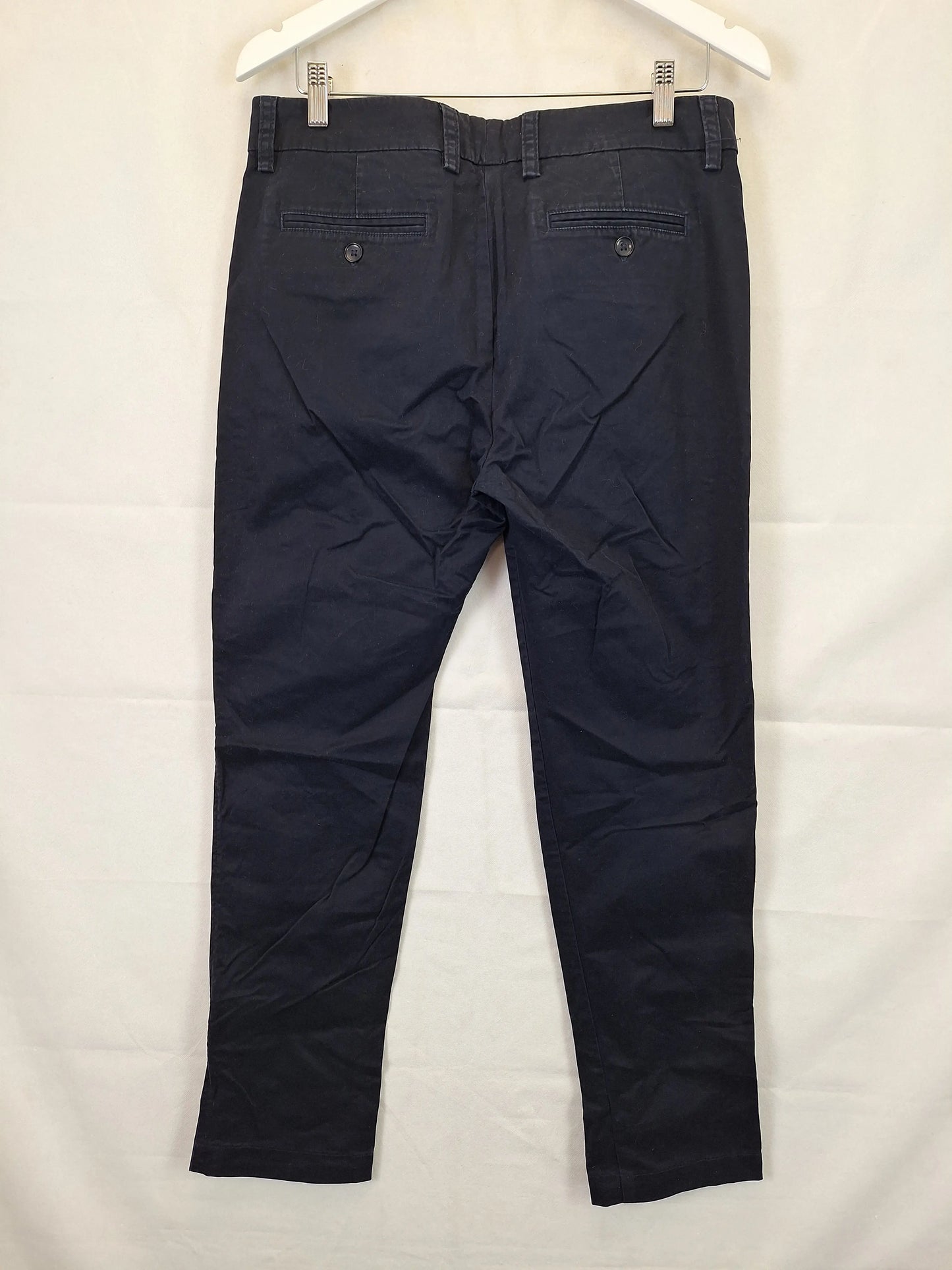 Sportscraft Navy Casual Chino Pants Size 10 by SwapUp-Online Second Hand Store-Online Thrift Store