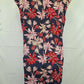Sportscraft Navy Floral Pleated Midi Dress Size 16 by SwapUp-Online Second Hand Store-Online Thrift Store