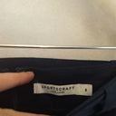 Sportscraft Navy Linen Smart Mini Skirt Size 18 by SwapUp-Online Second Hand Store-Online Thrift Store