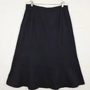 Sportscraft Navy Stretch Midi Skirt Size 14 by SwapUp-Online Second Hand Store-Online Thrift Store
