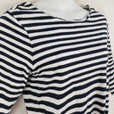 Sportscraft Navy Striped Casual Jersey Midi Dress Size 18 by SwapUp-Online Second Hand Store-Online Thrift Store