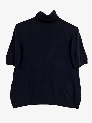 Sportscraft Navy Wool Blend Turtle Neck Knit Jumper Size XL by SwapUp-Online Second Hand Store-Online Thrift Store