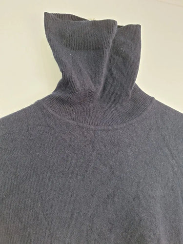 Sportscraft Navy Wool Blend Turtle Neck Knit Jumper Size XL by SwapUp-Online Second Hand Store-Online Thrift Store