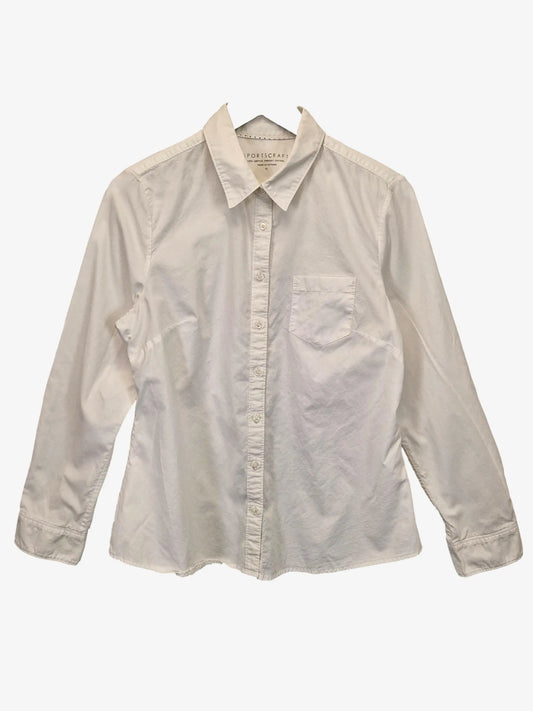 Sportscraft Pinpoint Oxford Shirt Size 12 by SwapUp-Online Second Hand Store-Online Thrift Store