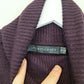 Sportscraft Plum Turtleneck Wool Knit Jumper Size S by SwapUp-Online Second Hand Store-Online Thrift Store