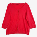 Sportscraft Strawberry Milk 3/4 Sleeve Cardigan Size XXL by SwapUp-Online Second Hand Store-Online Thrift Store