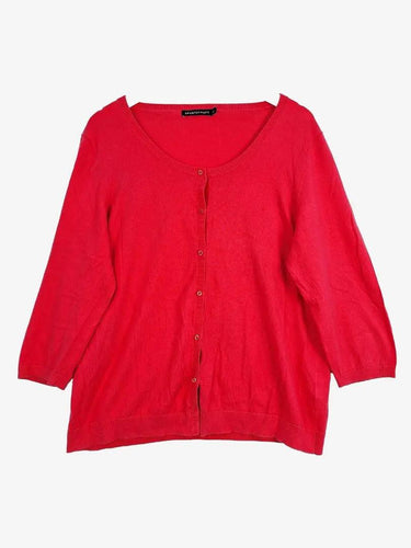 Sportscraft Strawberry Milk 3/4 Sleeve Cardigan Size XXL by SwapUp-Online Second Hand Store-Online Thrift Store
