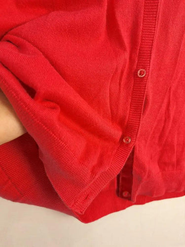 Sportscraft Strawberry Milk 3/4 Sleeve Cardigan Size XXL by SwapUp-Online Second Hand Store-Online Thrift Store