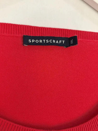 Sportscraft Strawberry Milk 3/4 Sleeve Cardigan Size XXL by SwapUp-Online Second Hand Store-Online Thrift Store