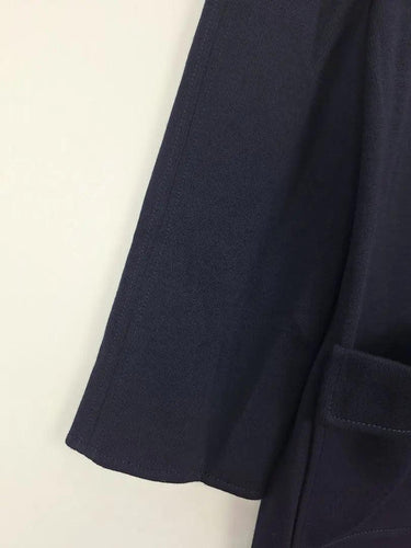 St John Collection Navy Wool Blend Zip Up Jacket Size S by SwapUp-Online Second Hand Store-Online Thrift Store