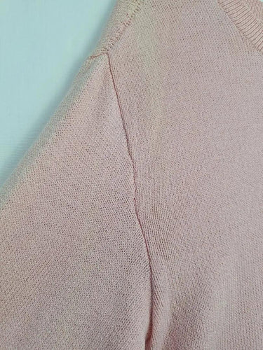 St. John Baby Pink Long Side Split Jumper Size L by SwapUp-Online Second Hand Store-Online Thrift Store