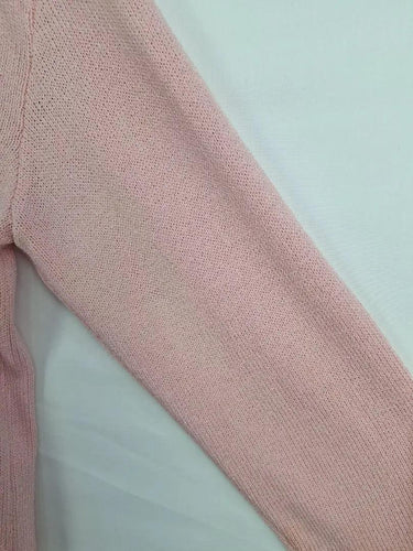 St. John Baby Pink Long Side Split Jumper Size L by SwapUp-Online Second Hand Store-Online Thrift Store