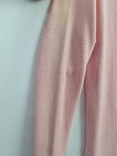 St. John Baby Pink Long Side Split Jumper Size L by SwapUp-Online Second Hand Store-Online Thrift Store