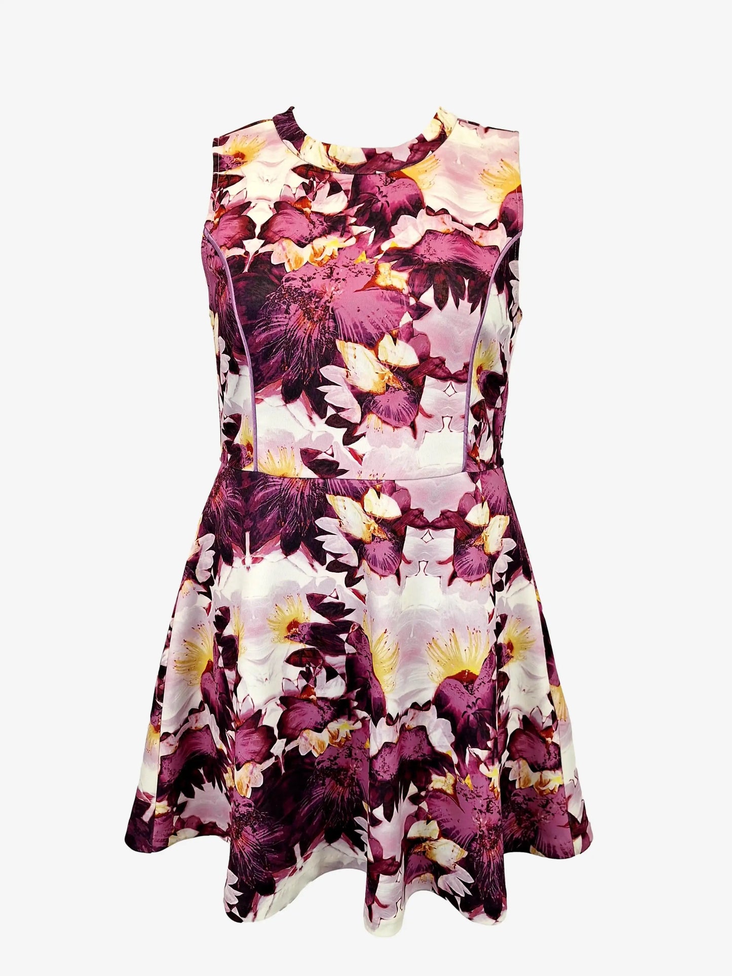 Staple Floral Sleeveless Midi Dress Size 12 by SwapUp-Online Second Hand Store-Online Thrift Store