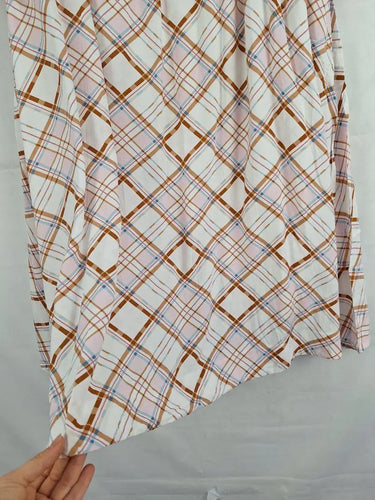 Staple The Label Gathered Checked Summer Days Maxi Skirt Size 14 by SwapUp-Online Second Hand Store-Online Thrift Store
