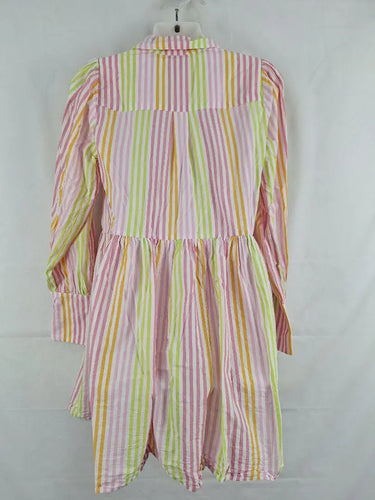 Steele Candy Stripe Shirt Mini Dress Size S by SwapUp-Online Second Hand Store-Online Thrift Store