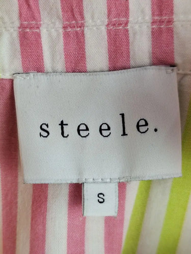 Steele Candy Stripe Shirt Mini Dress Size S by SwapUp-Online Second Hand Store-Online Thrift Store
