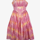 Steele Sunset Gingham Evening Dress Size L by SwapUp-Online Second Hand Store-Online Thrift Store