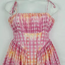 Steele Sunset Gingham Evening Dress Size L by SwapUp-Online Second Hand Store-Online Thrift Store