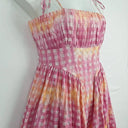 Steele Sunset Gingham Evening Dress Size L by SwapUp-Online Second Hand Store-Online Thrift Store