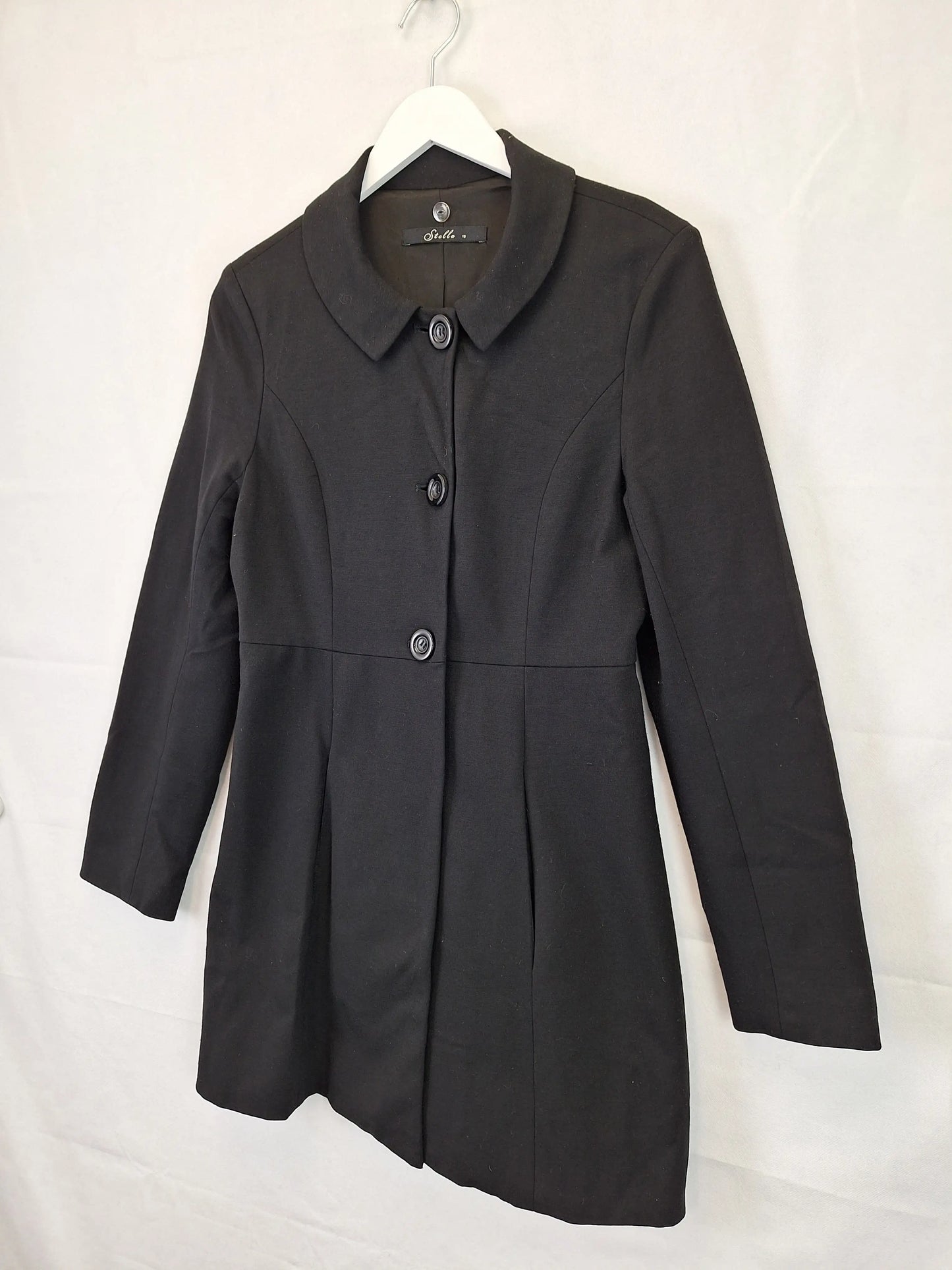 Stella Mid Season Button Coat Size 10 by SwapUp-Online Second Hand Store-Online Thrift Store