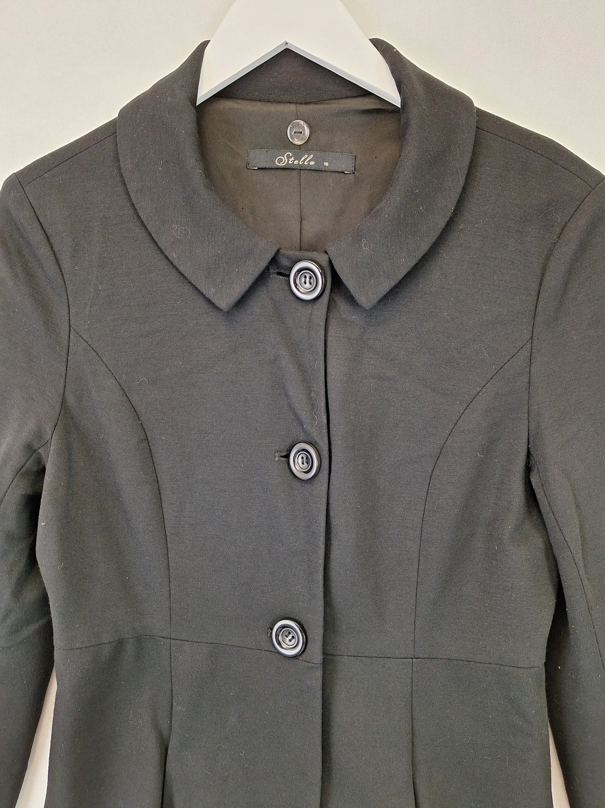 Stella Mid Season Button Coat Size 10 by SwapUp-Online Second Hand Store-Online Thrift Store