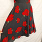 Stop Staring Retro V Neck Midi Dress Size L by SwapUp-Online Second Hand Store-Online Thrift Store