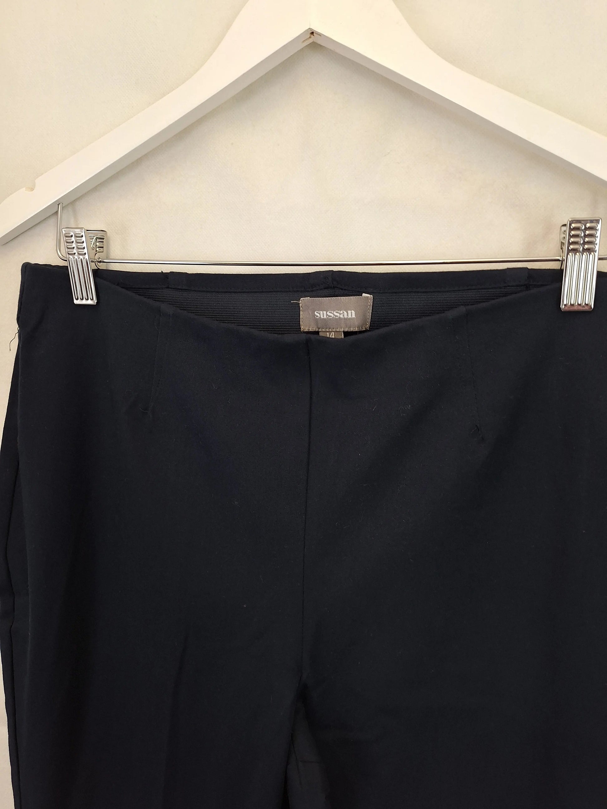 Sussan Elastic Waist Smart Office Pants Size 14 by SwapUp-Online Second Hand Store-Online Thrift Store