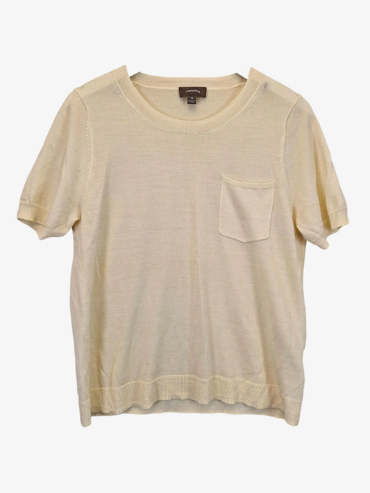 Sussan Essential Vanilla Knit Top Size M by SwapUp-Online Second Hand Store-Online Thrift Store