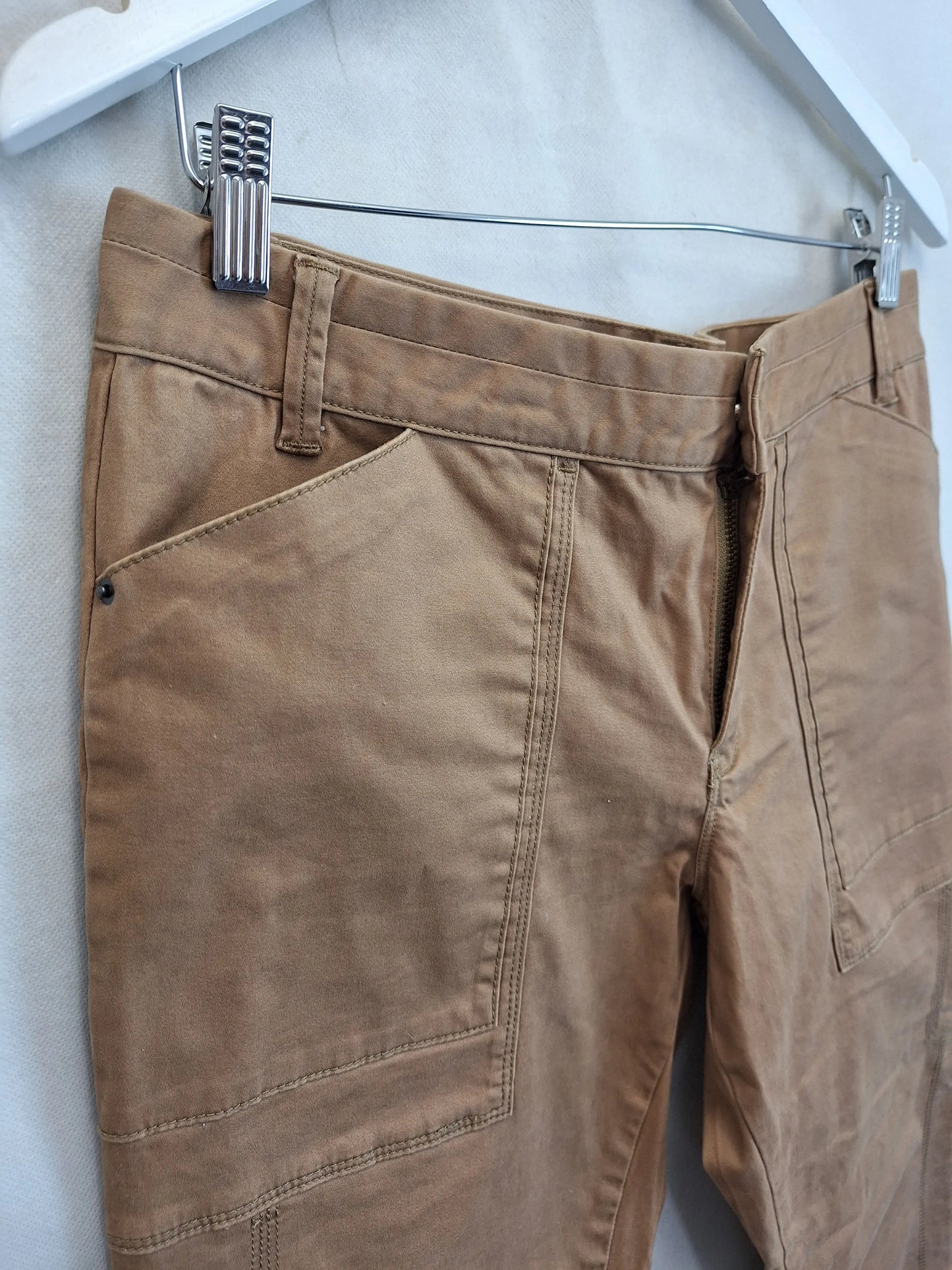 Sussan Mocha Slim Tapered Pants Size 12 by SwapUp-Online Second Hand Store-Online Thrift Store
