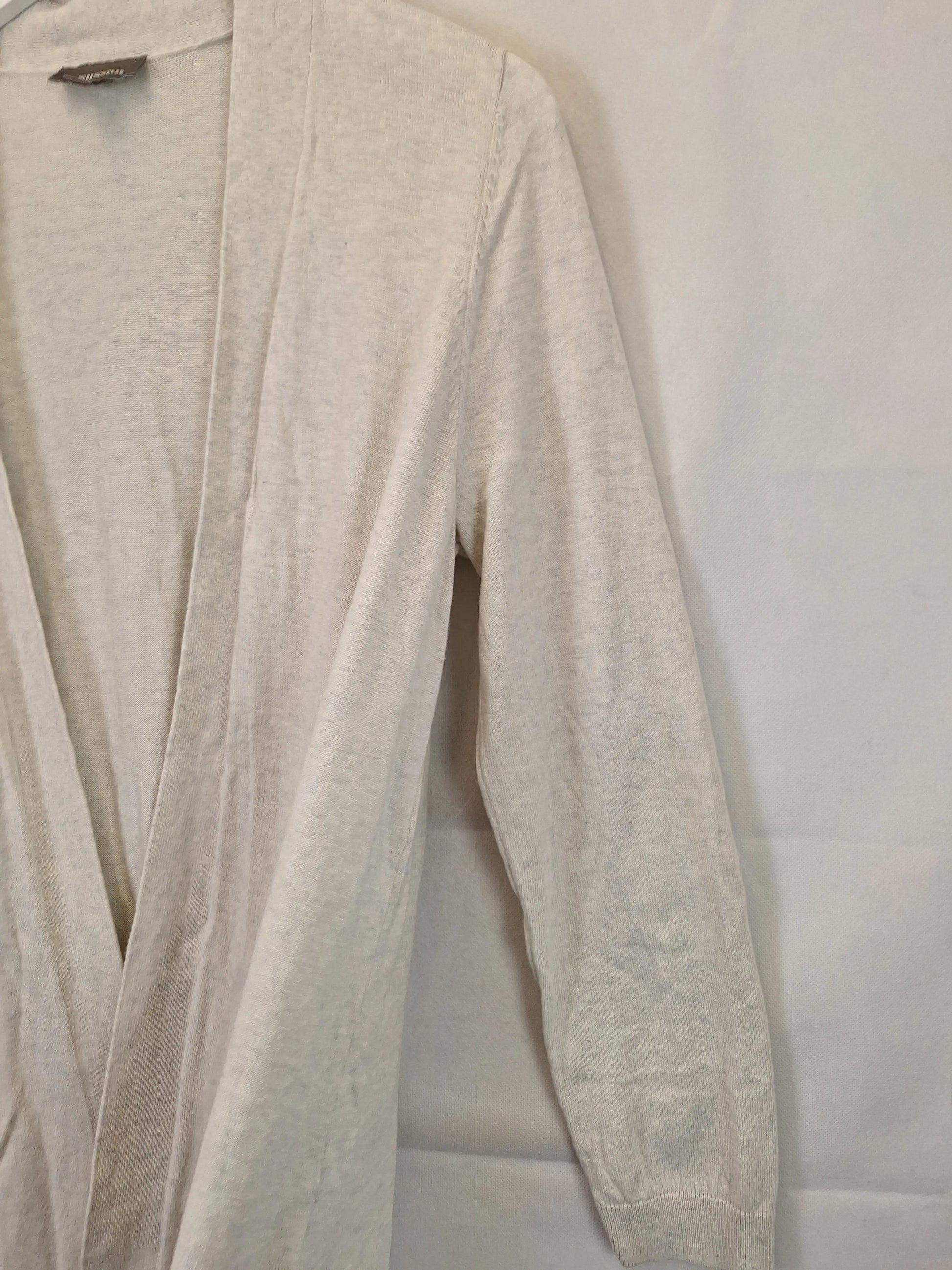 Sussan Relaxed Cozy Grey Marle Cardigan Size M by SwapUp-Online Second Hand Store-Online Thrift Store