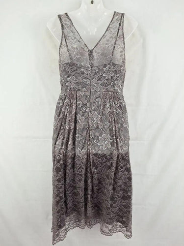 Table Eight Mauve Shimmer Lace Party Dress Size 10 by SwapUp-Online Second Hand Store-Online Thrift Store