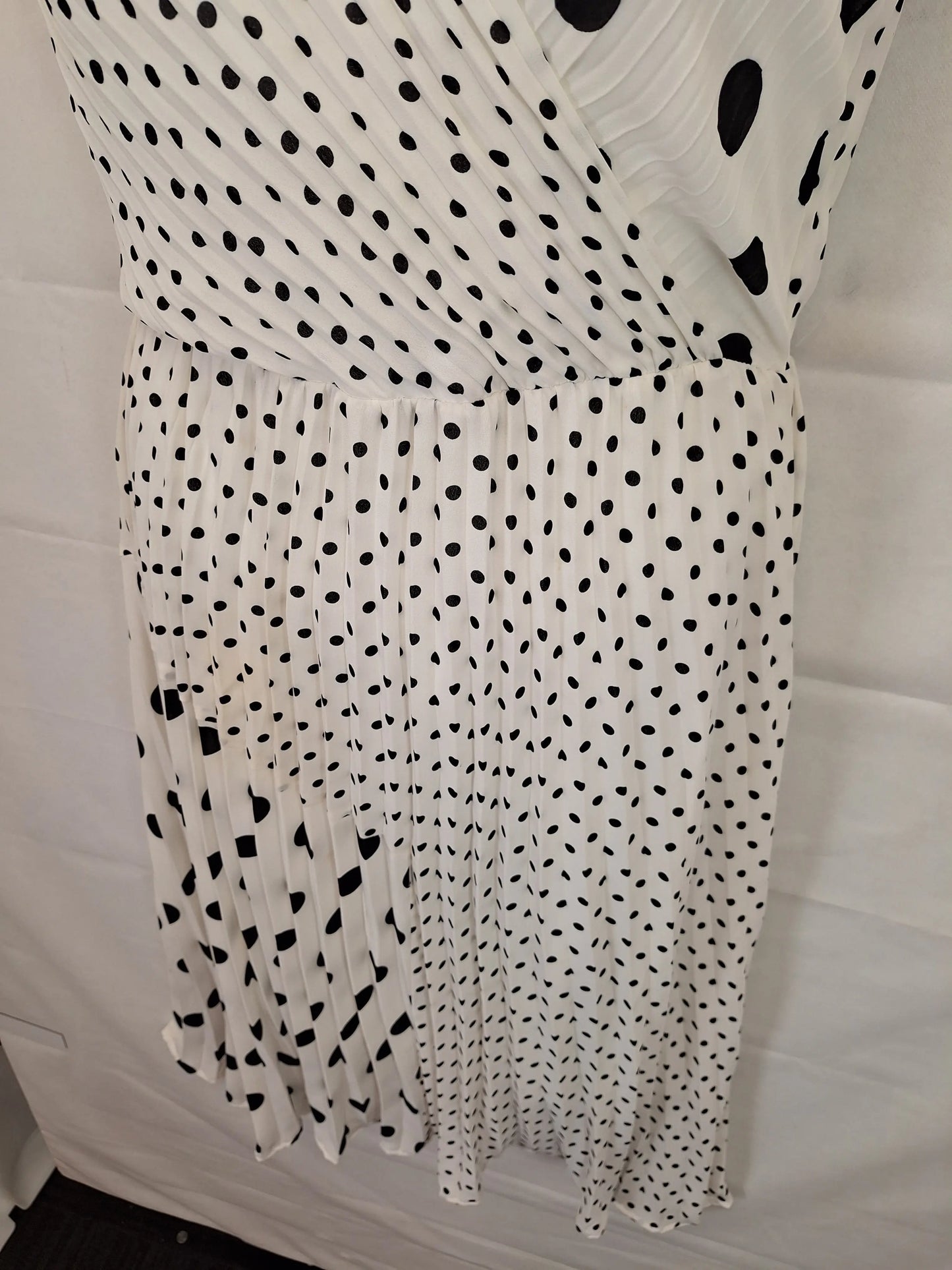 Table Eight Polka Dot Midi Dress Size 12 by SwapUp-Online Second Hand Store-Online Thrift Store