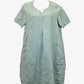 Taking Shape Mint Linen Pocket Midi Dress Size 14 by SwapUp-Online Second Hand Store-Online Thrift Store