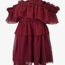Talulah Flirty Ruffle Off Shoulder Mini Dress Size S by SwapUp-Online Second Hand Store-Online Thrift Store