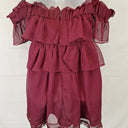 Talulah Flirty Ruffle Off Shoulder Mini Dress Size S by SwapUp-Online Second Hand Store-Online Thrift Store