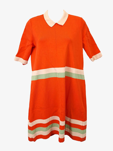 Ted Baker Classic Coral Colour Block Shift Mini Dress Size 10 by SwapUp-Online Second Hand Store-Online Thrift Store