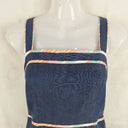Ted Baker Light Denim Trimmed Pinafore Midi Dress Size 8 by SwapUp-Online Second Hand Store-Online Thrift Store